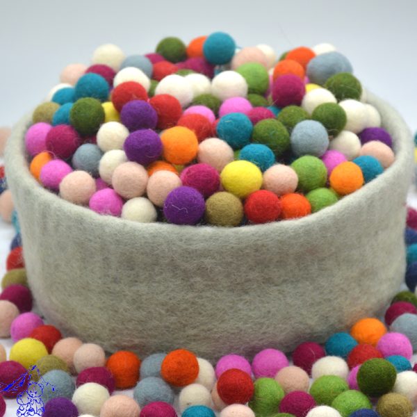 1.5 cm Felt Balls | Felt Pompom - Image 3