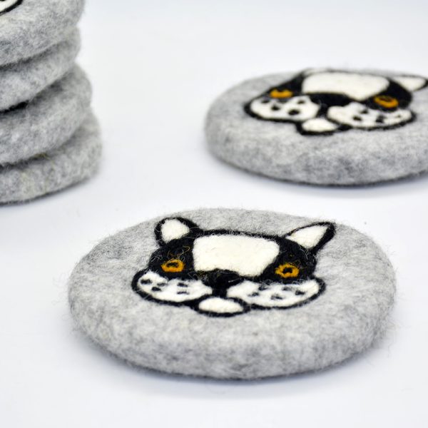 10cm Felt Tea Coaster | Soft and High Quality Coaster - Image 2