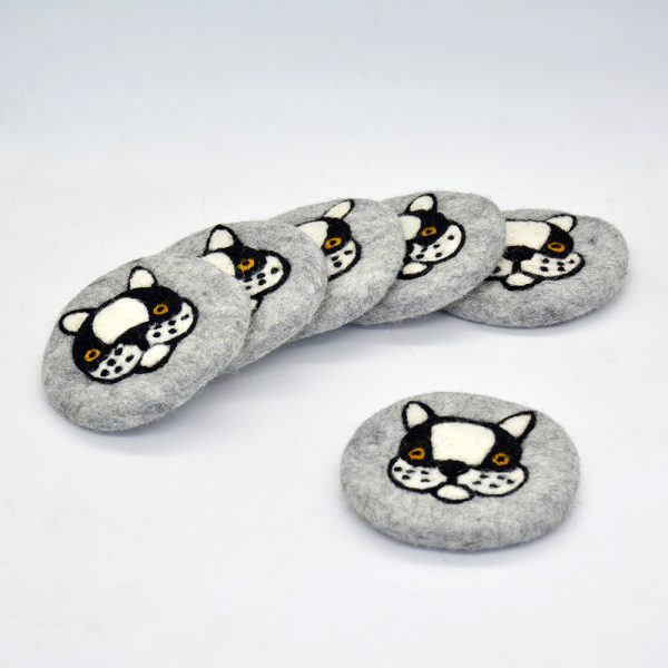 10cm Felt Tea Coaster | Soft and High Quality Coaster - Image 3