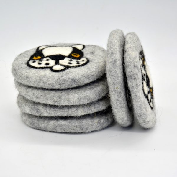 10cm Felt Tea Coaster | Soft and High Quality Coaster - Image 4