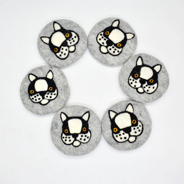 10cm Felt Tea Coaster | Soft and High Quality Coaster - Image 5