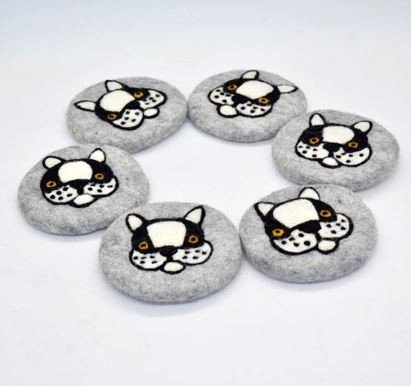 10cm Felt Tea Coaster | Soft and High Quality Coaster - Image 6