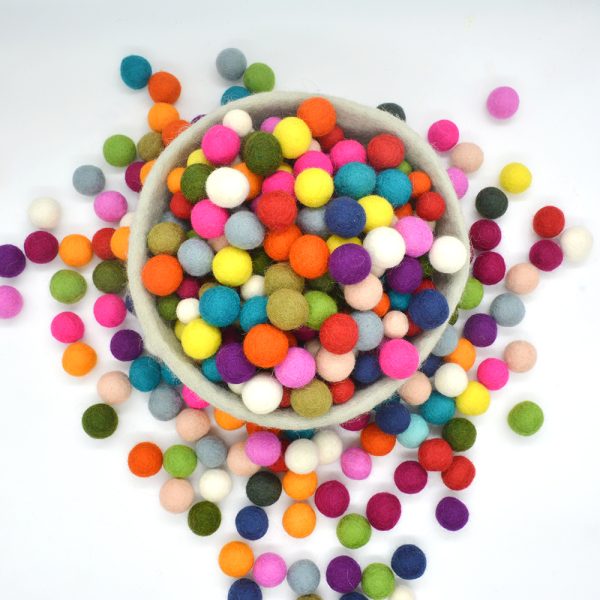 2.2 cm Felt Balls | Felt Pompom - Image 5