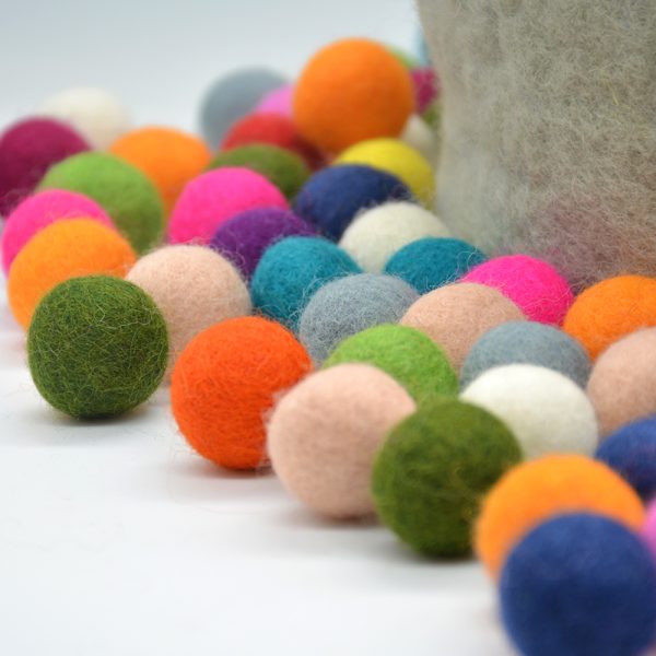 2.2 cm Felt Balls | Felt Pompom - Image 4