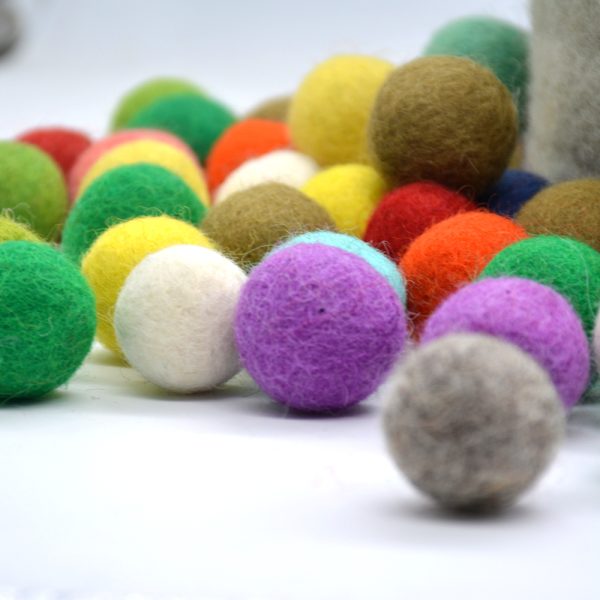 3 cm Felt Balls | Felt Pompom - Image 4