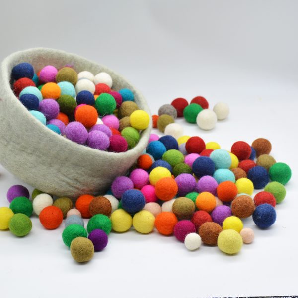 3 cm Felt Balls | Felt Pompom - Image 5