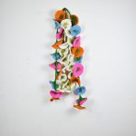 Wool Felt Twenty Flower Garland | Handmade Felt Garland