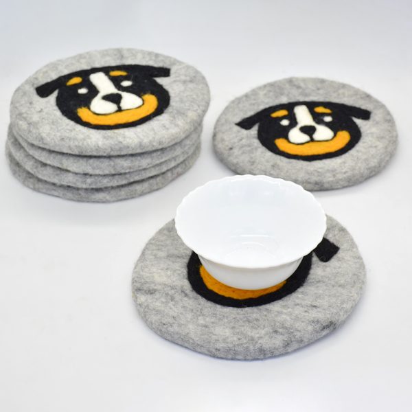 20cm Felt Trivet for Surface Protection. - Image 2