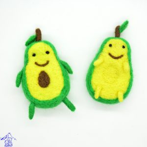 Felt Avocado for Decoration | Cute Avocado