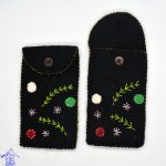 Soft Wool Felt Mobile Cover | Handmade Case