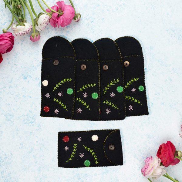 Soft Wool Felt Mobile Cover | Handmade Case - Image 3