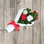 Handmade Felted Colorful Bouquet | Suitable for Valentine | 100% wool