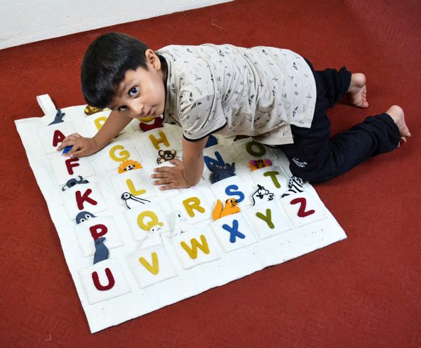 A-Z of Learning with Felt Animals-Educational Wall Decor - Image 10
