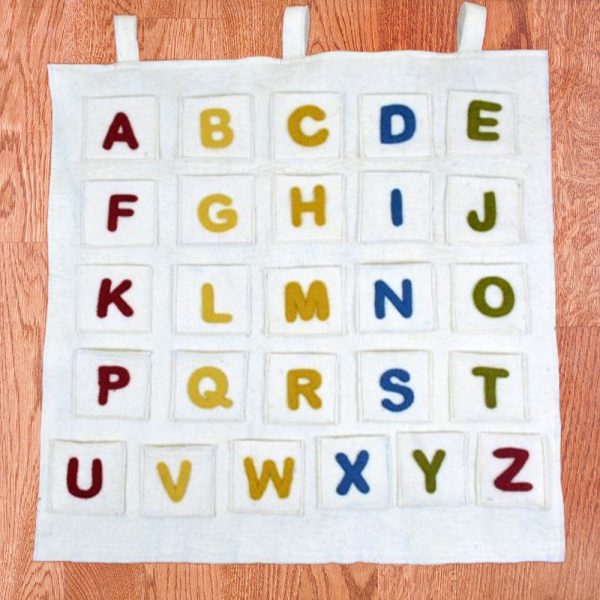 A-Z of Learning with Felt Animals-Educational Wall Decor - Image 9
