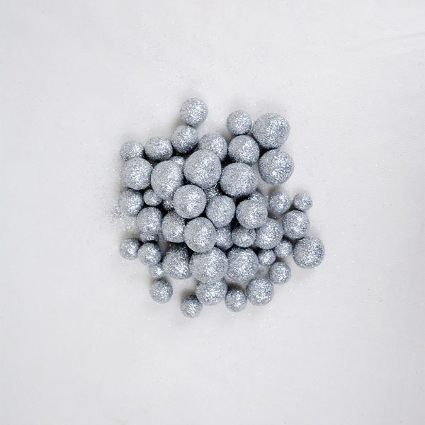 Eco Friendly Glitter Ball | Silver - Image 3