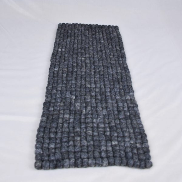 Felt Ball Table Runner | Handmade Table Rug - Image 2