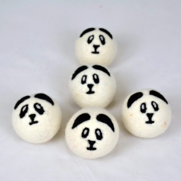 Set of 7cm Needle Felted Dryer Balls - Image 6