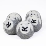 Sheep Pattern Wool Felt Dryer Ball | Laundry Balls