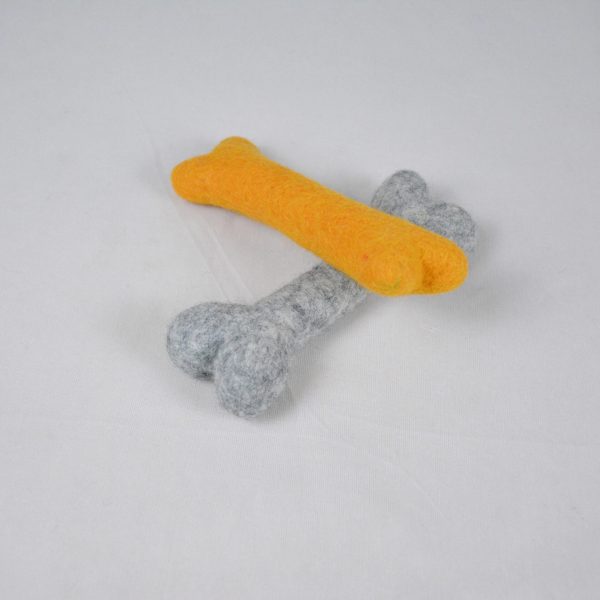 Felt Bones | Dog Play Toys 5 pcs - Image 2