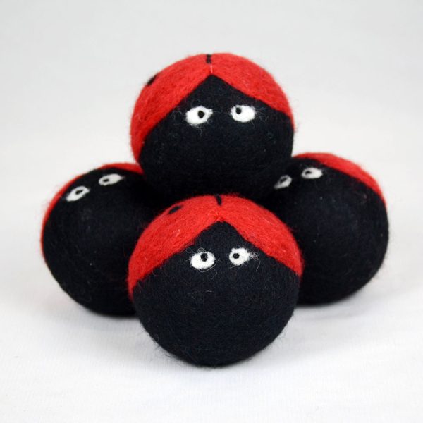 Needled Felted Laundry Bugs Felt Dryer Ball - Image 4