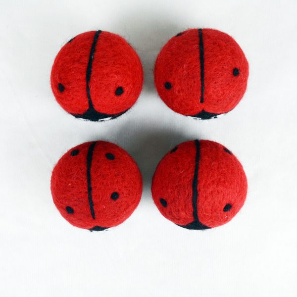 Needled Felted Laundry Bugs Felt Dryer Ball - Image 5