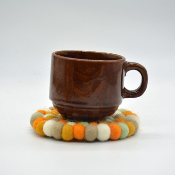 Decorative Wool Felt Ball Coaster for Table Protect | Eco Friendly - Image 4