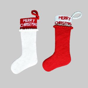 Felt Stocking for Christmas | Decorative Stocking