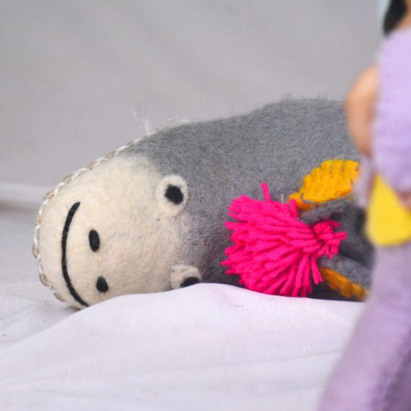 Felted Shoes for Kids | Suitable indoor and outdoor | Handmade in Nepal - Image 4