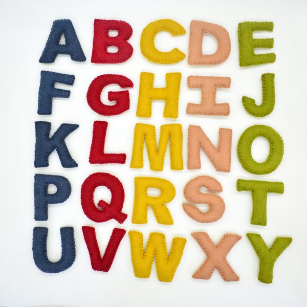 Felt Alphabet Set A-Z | Alphabet for DIY Craft - Image 2