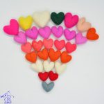 100% Premium Wool Felt Heart | Heart for DIY Creation