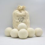 7cm Wool Felt Dryer Balls, Set of 6 || Laundry Balls