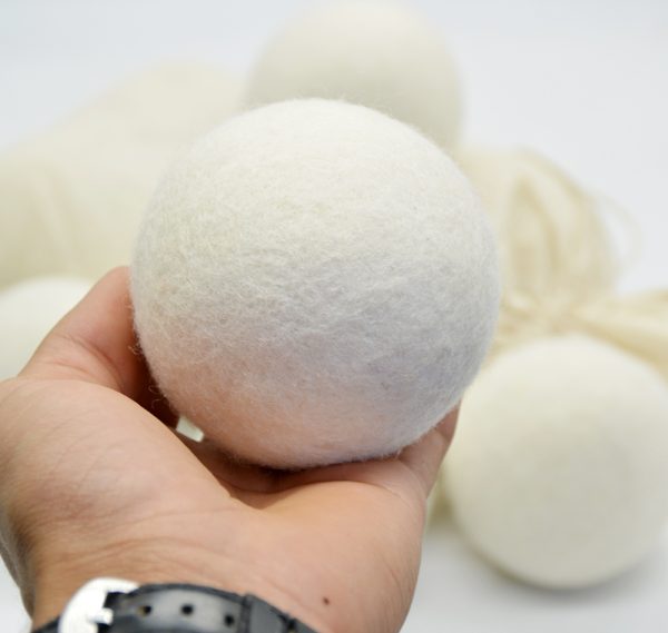7cm Wool Felt Dryer Balls, Set of 6 || Laundry Balls - Image 4