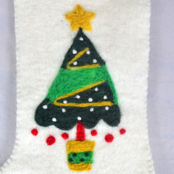 Decorative Felt Stocking for Christmas - Image 4
