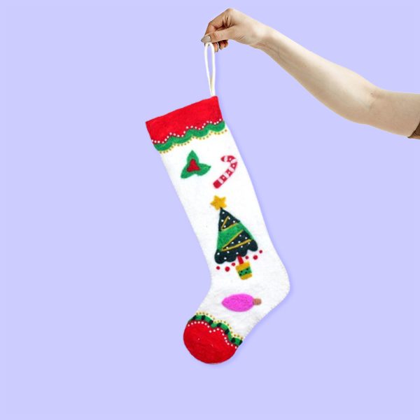 Decorative Felt Stocking for Christmas - Image 2