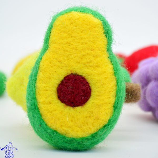 Natural Wool Felt Fruits | Set of Educational Fruits Toys - Image 5
