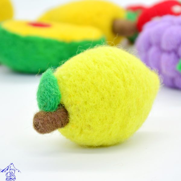 Natural Wool Felt Fruits | Set of Educational Fruits Toys - Image 9