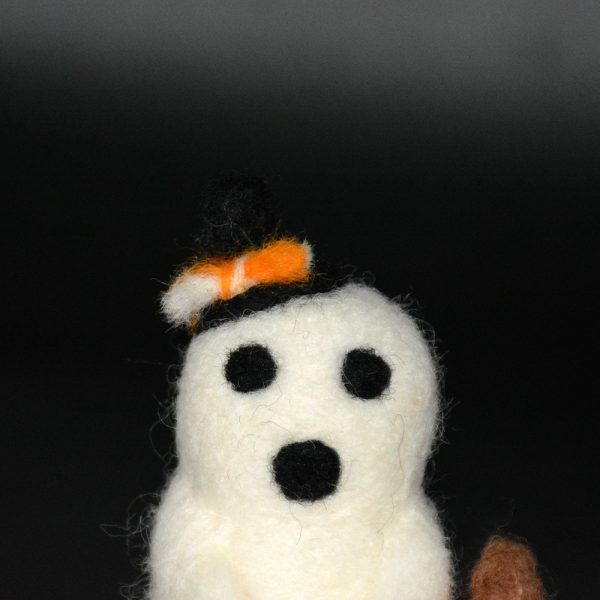 Felt Needle Ghost | Festive Decoration - Image 3