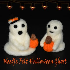 Felt Needle Ghost | Festive Decoration