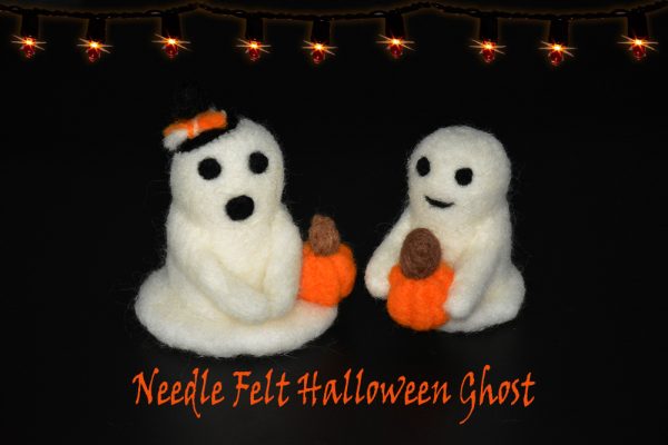 Felt Needle Ghost | Festive Decoration