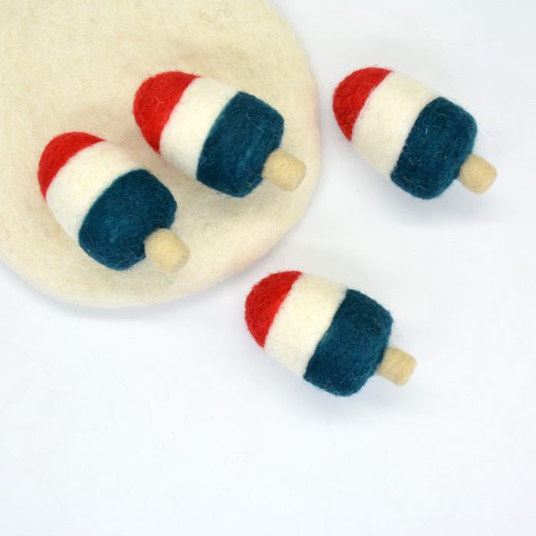 Wool Felt Ice Cream || Summer Decoration - Image 3