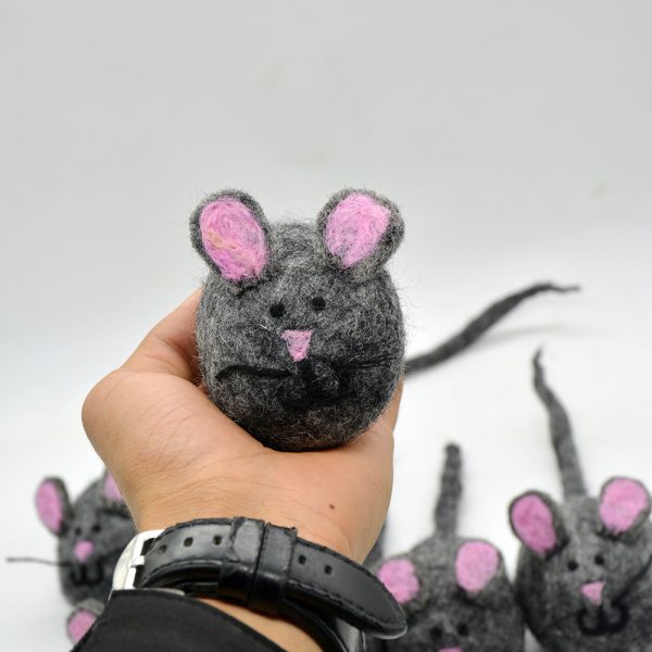 Felt Mouse Toys for Pets | Eco Friendly Felt Toys - Image 3