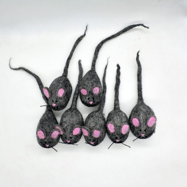 Felt Mouse Toys for Pets | Eco Friendly Felt Toys - Image 4