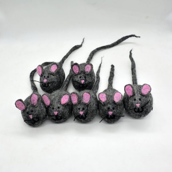 Felt Mouse Toys for Pets | Eco Friendly Felt Toys - Image 8