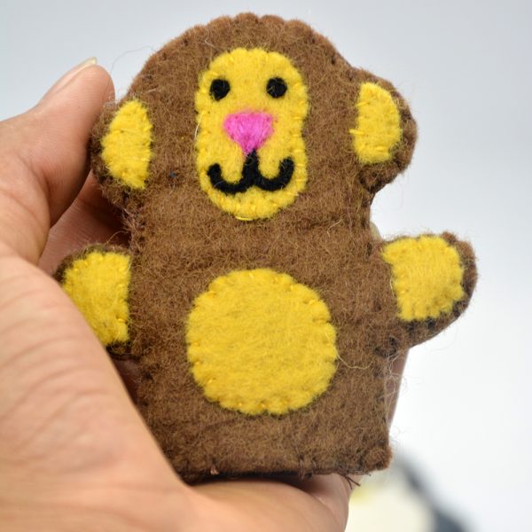 Jungle Friends Finger Puppets-5 Pack - Image 7