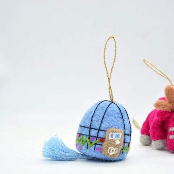 Felt Christmas Ornaments Bells - Image 7
