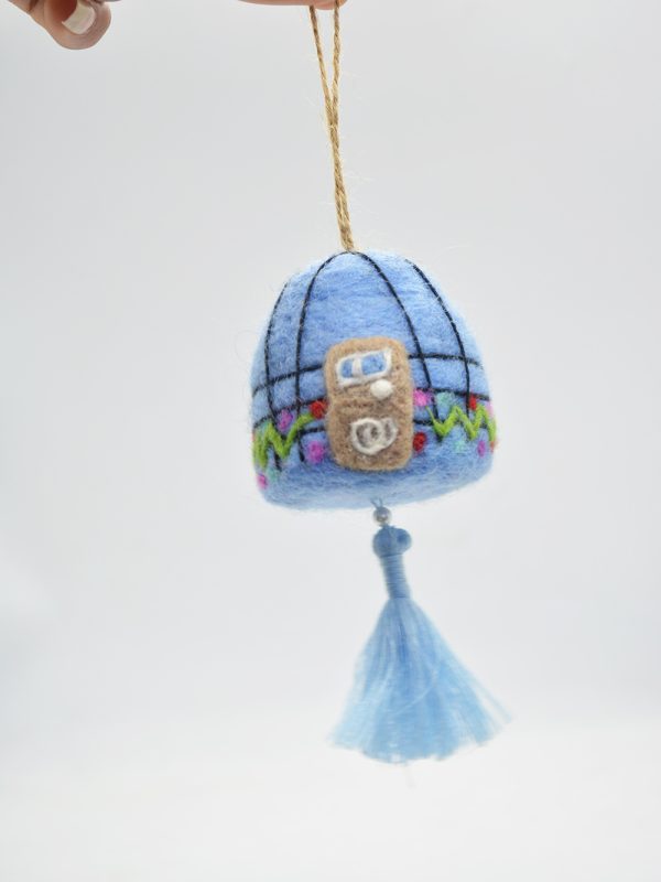 Felt Christmas Ornaments Bells - Image 6