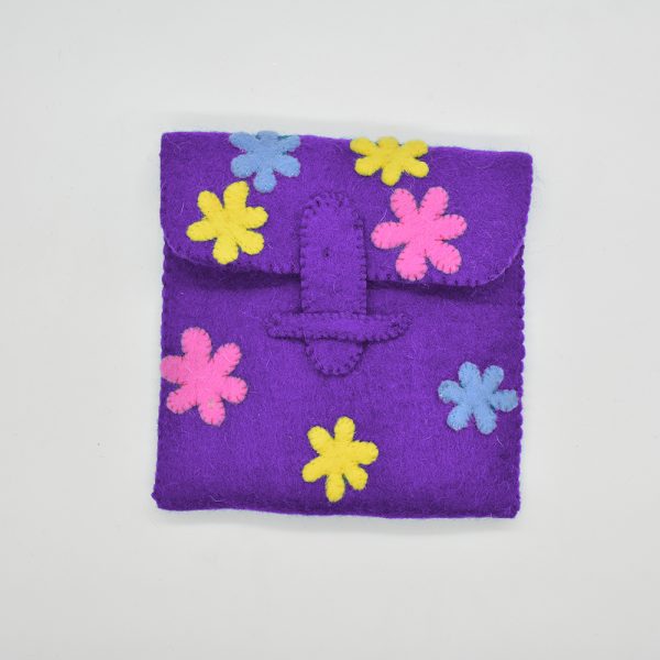 Wool Felt Purse for Girls | Handmade Bag