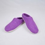 Purple Felt Shoes | High Quality Felt Slipper