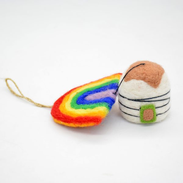 Felt Christmas Ornaments Bells - Image 4