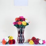 Colorful Felted Rose | Handmade Felt Rose for Special Occasions
